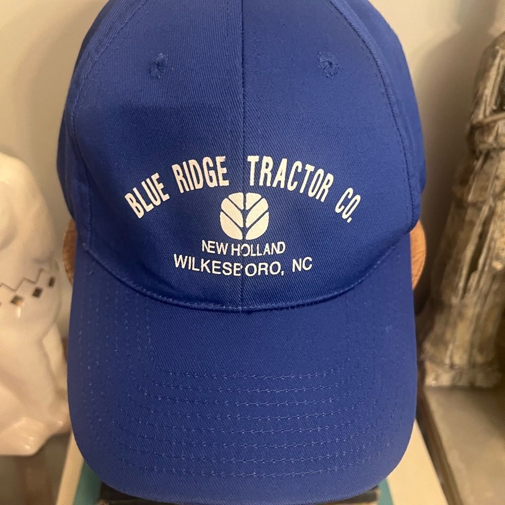 Blue Ridge Tractor Co. Blue Cap vintage Cobra cap. Wilkesboro NC